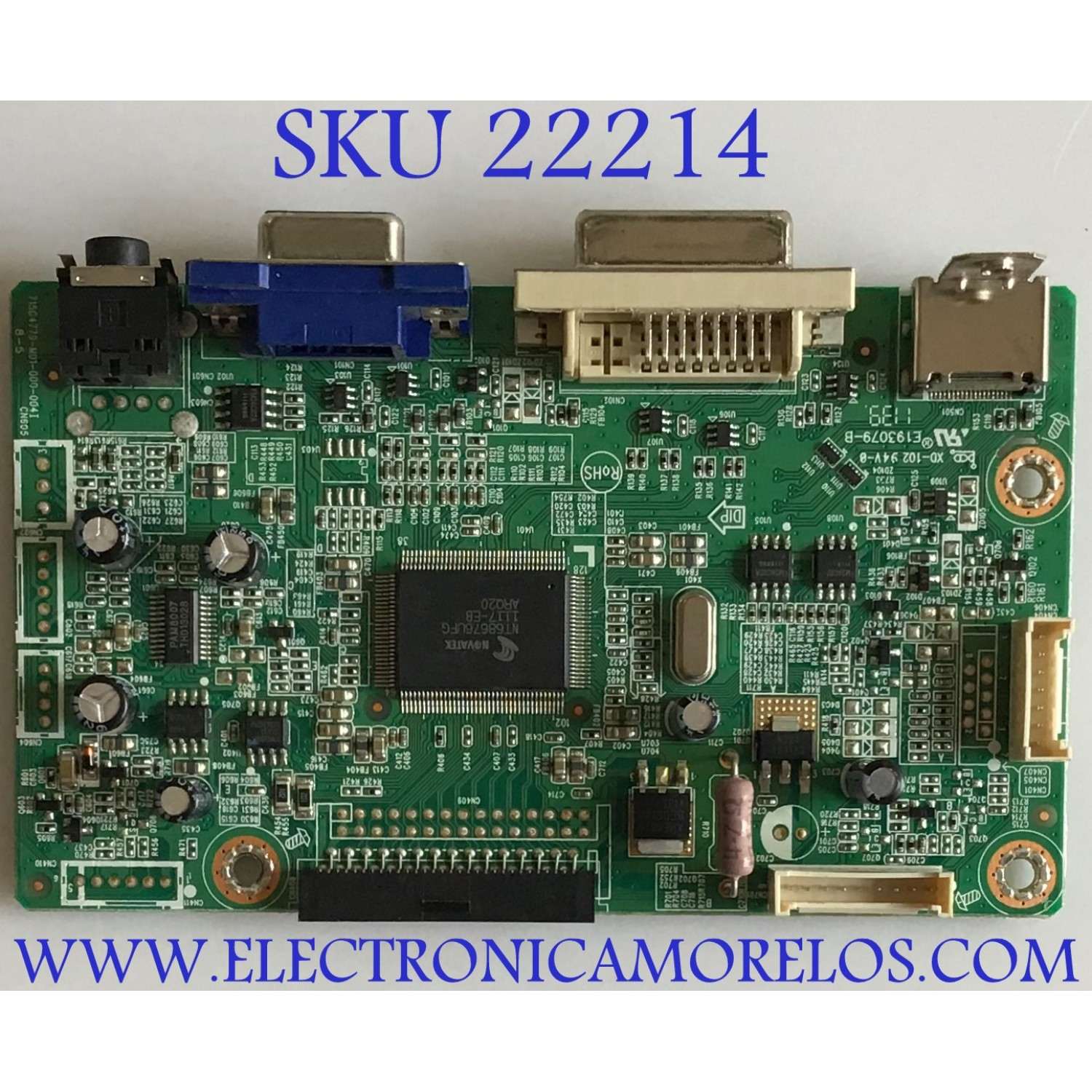 MAIN PARA MONITOR VIZIO / GQAACBKL038 / 715G4779-M01-000-004I / (T)GQACBKL03800